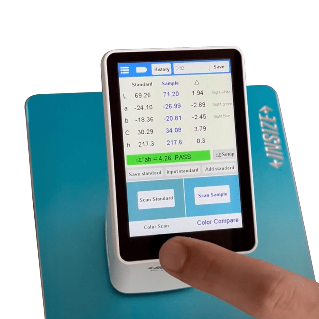 Colorimeter tool with function of Color match and QC Testing