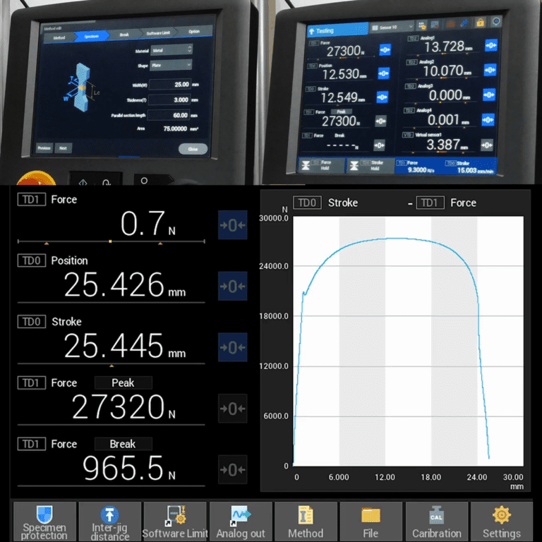 Simanzu Utm เครื่อง UTM (Universal Testing Machine) เครื่องทดสอบแรงดึง : AGX-V
